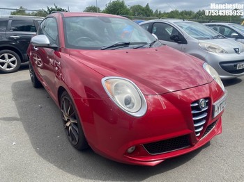 Location: Manchester - 2013 ALFA ROMEO MITO SPORTIVA JTDM-2 3 Door Hatchback REG: YT13XHR, 1598 Diesel, 6 Speed Manual Diesel, Former Keepers: 3, Keys: No, MOT Expiry date: 24/10/2025