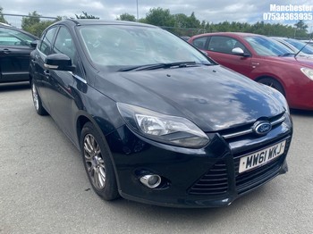 Location: Manchester - 2012 FORD FOCUS TITANIUM 125 5 Door Hatchback REG: MW61WKJ, 1596cc Petrol, 5 Speed Manual Petrol, Former Keepers: 3, Keys: No, MOT Expiry date: 26/01/2027