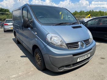 Location: Manchester - 2010 RENAULT TRAFIC SL27+ DCI 115 Panel Van REG: YS59EWZ, 1995cc Diesel, 6 Speed Manual Diesel, Former Keepers: 2, Keys: No, MOT Expiry date: 06/04/2026