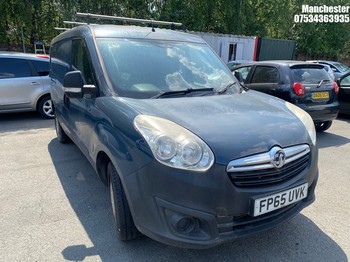 Location: Manchester - 2015 VAUXHALL COMBO 2300 L2H1 CDTI SS E Panel Van REG: FP65UVK, 1248 Diesel, 5 Speed Manual Diesel, Former Keepers: 1, Keys: No, MOT Expiry date: 08/04/2026