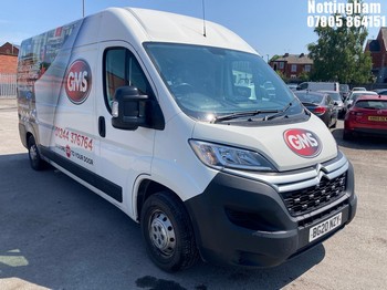 Location: Nottingham - 2020 Citroen Relay 35 L3H2 EPRISE BHDI Panel Van REG: BG20NZY, 2200c Diesel, 6 Speed Manual Diesel, Former Keepers: 1, Keys: Yes, MOT Expiry date: 26/05/2027