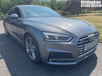 Location: Birmingham - 2017 AUDI A5 S LINE TDI ULTRA S-A 5 Door Hatchback REG: GL67CZJ, 1968cc Diesel, 7 Speed S-Auto Diesel, Former Keepers: 10, Keys: Yes, MOT Expiry date: 07/04/2027