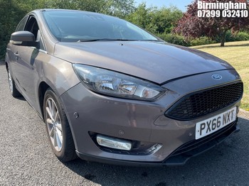 Location: Birmingham - 2016 FORD FOCUS TITANIUM 5 Door Hatchback REG: PX66NXT, 999cc Petrol, 6 Speed Manual Petrol, Former Keepers: 9, Keys: Yes, MOT Expiry date: 13/05/2027