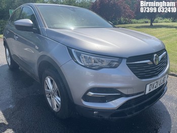 Location: Birmingham - 2021 VAUXHALL GRANDLAND X SE PREMIUM TU 5 Door Hatchback REG: DV21UJO, 1499cc Diesel, 6 Speed Manual Diesel, Former Keepers: 1, Keys: No, MOT Expiry date: 19/05/2027