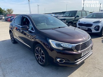 Location: Belvedere - 2017 DS DS4 PRESTIGE PURETECH S/S 5 DOOR HATCHBACK REG: GY17HPE, 1200cc PETROL, 6 SPEED MANUAL PETROL, Former Keepers: 2, Keys: Yes, MOT Expiry date: 12/08/2026