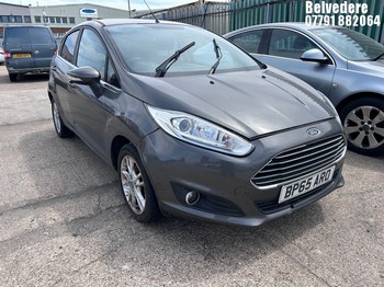 Location: Belvedere - 2016 FORD FIESTA ZETEC TURBO 5 Door Hatchback REG: BP65ARO, Keys: No, MOT Expiry date: 01.01.2027, 998 Petrol, 5 Speed Manual Petrol, Former Keepers: 4