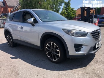 Location: Nottingham - 2015 MAZDA CX-5 SPORT NAV D 4X4 Estate REG: YR65XEX, Keys: No, MOT Expiry date: 05/04/2025, 2191 Diesel, 6 Speed Manual Diesel, Former Keepers: 3