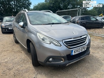 Location: MITCHAM - 2013 PEUGEOT 2008 ALLURE 5 Door Hatchback REG: KV13EPU, 1598cc Petrol, 5 Speed Manual Petrol, Former Keepers: 2, Keys: No, MOT: Expiry date25/03/2027
