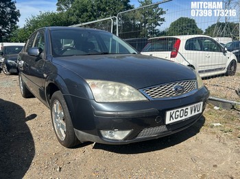 Location: Mitcham - 2006 FORD MONDEO ZETEC 5 Door Hatchback REG: KG06VVU, Keys: No, MOT Expiry date: 13/02/2027, 1798 Petrol, 5 Speed Manual Petrol, Former Keepers: 4