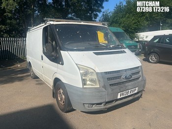 Location: Mitcham - 2008 FORD TRANSIT 85 T280S FWD Panel Van REG: VK08RVP, Keys: No, MOT Expiry date: 24/05/2026, 2198 Diesel, 5 Speed Manual Diesel, Former Keepers: 5