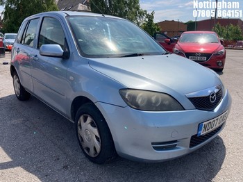 Location: Nottingham - 2007 MAZDA 2 ANTARES 5 Door Hatchback REG: ND07OXE, Keys: No, MOT Expiry date: 06/06/2026, 1400 Petrol, 5 Speed Manual Petrol, Former Keepers: 6
