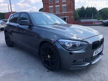 Location: Nottingham - 2012 BMW 114I SPORT 5 DOOR HATCHBACK REG: SD62SVT, 1598cc PETROL, 6 SPEED MANUAL PETROL, Former Keepers: 12, Keys: Yes, MOT Expiry date: 16/03/2027