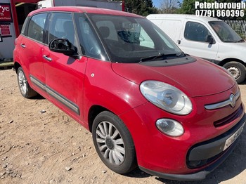 Location: Peterborough - 2015 FIAT 500L POP STAR TWINAIR MPV REG: GN15WUD, Keys: No, MOT Expiry date: 23/04/2025, 875 Petrol, 6 Speed Manual Petrol, Former Keepers: 5