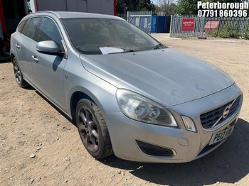Location: Peterborough - 2012 VOLVO V60 VOR D5 Estate REG: PE12VXW, Keys: No, MOT Expiry date: 22/07/2026, 2400 Diesel, 6 Speed Manual Diesel, Former Keepers: 5