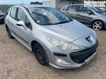 Location: Peterborough - 2010 PEUGEOT 308 S 5 Door Hatchback REG: KR10PYO, Keys: No, MOT Expiry date: 25/07/2025, 1598 Petrol, 5 Speed Manual Petrol, Former Keepers: 10