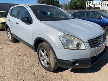 Location: Peterborough - 2007 NISSAN QASHQAI VISIA 2WD CVT 5 Door Hatchback REG: GP07KUT, Keys: No, MOT Expiry date: 05/08/2026, 1997 Petrol, Variable Speed Auto Petrol, Former Keepers: 6