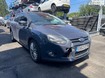 Location: Stapleford - 2013 FORD FOCUS ZETEC TURBO 5 Door Hatchback REG: EK63ETR, Keys: Yes, MOT Expiry date: 28/11/2026, 998 Petrol, 6 Speed Manual Petrol, Former Keepers: 11