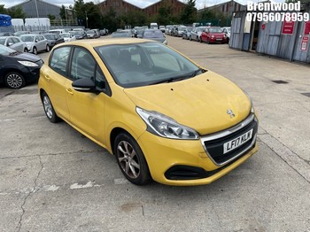 Location: Brentwood - 2017 PEUGEOT 208 ACTIVE 5 Door Hatchback REG: LF17KLM, Keys: No, MOT Expiry date: 30.05.2025, 1200 Petrol, 5 Speed Manual Petrol, Former Keepers: 2