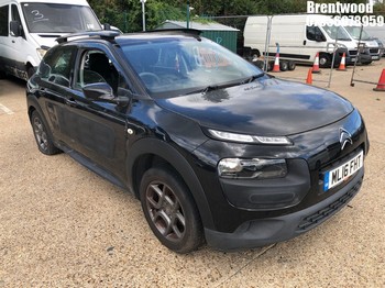 Location: Brentwood - 2016 CITROEN C4 CACTUS FEEL PURETECH S 5 Door Hatchback REG: ML16FHT, Keys: No, MOT Expiry date: 09.12.2025, 1200 Petrol, 5 Speed Semi Auto Petrol, Former Keepers: 3
