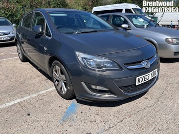 Location: Brentwood - 2013 VAUXHALL ASTRA SRI 5 Door Hatchback REG: KX63YBK, Keys: No, MOT Expiry date: 29/03/2026, 1598 Petrol, 5 Speed Manual Petrol, Former Keepers: 4