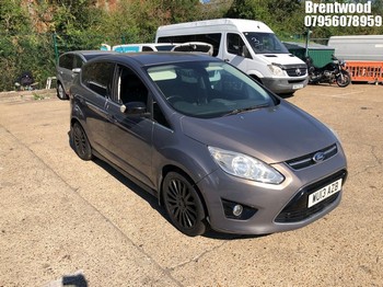 Location: Brentwood - 2013 FORD C-MAX TITANIUM TDCI AUTO MPV REG: WU13AZB, Keys: No, MOT Expiry date: 24/07/2026, 1997 Diesel, 6 Speed Auto Diesel, Former Keepers: 7