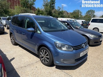 Location: Brentwood - 2011 VOLKSWAGEN TOURAN SE TDI MPV REG: LC61VMA, Keys: No, MOT Expiry date: 27/11/2026, 1598 Diesel, 6 Speed Manual Diesel, Former Keepers: 5