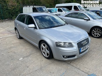Location: Brentwood - 2008 AUDI A3 SPORT TFSI 5 Door Hatchback REG: AB08GZP, Keys: No, MOT Expiry date: 25/11/2025, 1390 Petrol, 6 Speed Manual Petrol, Former Keepers: 6