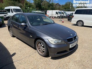 Location: Brentwood - 2007 BMW 320D SE 4 Door Saloon REG: VN57YSZ, Keys: No, MOT Expiry date: 05/04/2026, 1995 Diesel, 6 Speed Manual Diesel, Former Keepers: 6