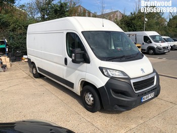 Location: Brentwood - 2018 PEUGEOT BOXER 335 L3H2 BLUE HDI Panel Van REG: NU68PCO, Keys: No, MOT Expiry date: 03.08.2025, 1997 Diesel, 6 Speed Manual Diesel, Former Keepers: 2