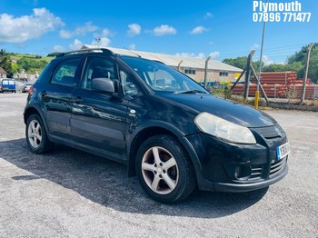 Location: Plymouth - 2006 SUZUKI SX4 DDIS 5 Door Hatchback REG: YB06HJX, Keys: No, MOT Expiry date: 04/02/2026, 1910 Diesel, 6 Speed Manual Diesel, Former Keepers: 6