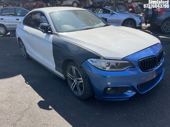 Location: Stapleford - 2015 BMW 218D SPORT AUTO Coupe REG: RJ65VVM, Keys: No, MOT Expiry date: 17/05/2017, 1995 Diesel, 8 Speed Auto Diesel, Former Keepers: 6