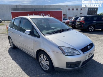Location: South Wales - 2006 FORD FOCUS C-MAX GHIA AUTO MPV REG: CV06WUD, Keys: No, MOT Expiry date: 10/02/2026, 1999 Petrol, 4 Speed Auto Petrol, Former Keepers: 10