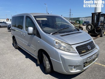 Location: South Wales - 2008 FIAT SCUDO PANOR 120 M-JET SWB MPV REG: GN08CUG, Keys: No, MOT Expiry date: 11/01/2026, 1997 Diesel, 6 Speed Manual Diesel, Former Keepers: 3