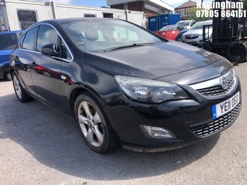 Location: Nottingham - 2011 VAUXHALL ASTRA SRI CDTI S/S 5 Door Hatchback REG: YE11OEO, Keys: No, MOT Expiry date: 03/03/2026, 1956 Diesel, 6 Speed Manual Diesel, Former Keepers: 4