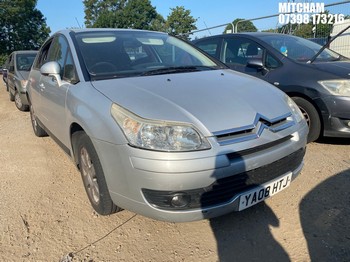 Location: Mitcham - 2008 CITROEN C4 SX AUTO 5 Door Hatchback REG: YA08HTJ, Keys: No, MOT Expiry date: 10/03/2027, 1587 Petrol, 4 Speed Auto Petrol, Former Keepers: 9