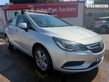 Location: Hull - 2016 VAUXHALL ASTRA DESIGN CDTI Estate REG: MT66DZL, Keys: No, MOT Expiry date: 25/07/2025, 1598 Diesel, 6 Speed Manual Diesel, Former Keepers: 2