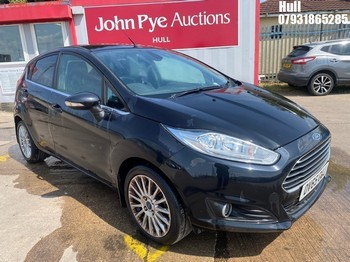 Location: Hull - 2015 FORD FIESTA TITANIUM TURBO 5 Door Hatchback REG: OV65GUJ, Keys: No, MOT Expiry date: 3/10/2026, 998 Petrol, 5 Speed Manual Petrol, Former Keepers: 4