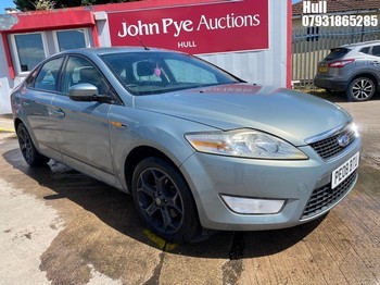 Location: Hull - 2008 FORD MONDEO ZETEC 5 Door Hatchback REG: PE08BTU, Keys: No, MOT Expiry date: 27/04/2027, 1999 Petrol, 5 Speed Manual Petrol, Former Keepers: 9