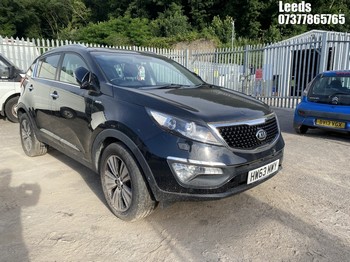 Location: Leeds - 2014 KIA SPORTAGE KX-4 CRDI Estate REG: HW63MWY, Keys: No, MOT Expiry date: 27-03-2025, 1995 Diesel, 6 Speed Manual Diesel, Former Keepers: 3