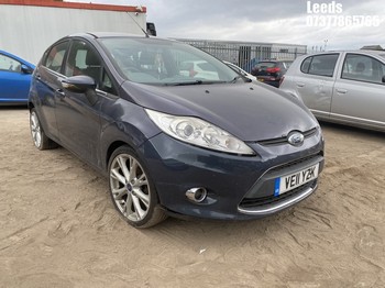 Location: Leeds - 2011 FORD FIESTA EDGE TDCI 70 5 Door Hatchback REG: VE11YZK, Keys: No, MOT Expiry date: 12-08-2025, 1399 Diesel, 5 Speed Manual Diesel, Former Keepers: 4
