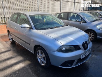 Location: Hayes - 2007 SEAT IBIZA REFERENCE SPORT 12V 3 Door Hatchback REG: PY07FCL, Keys: No, MOT Expiry date: 16/04/2027, 1198 Petrol, 5 Speed Manual Petrol, Former Keepers: 6