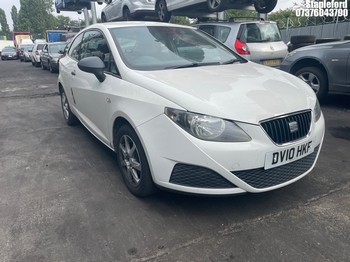 Location: Stapleford - 2010 SEAT IBIZA S 3 Door Hatchback REG: DV10HKF, Keys: Yes, MOT Expiry date: 13/04/2027, 1198 Petrol, 5 Speed Manual Petrol, Former Keepers: 2