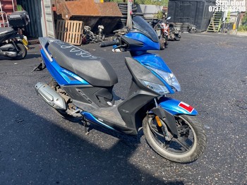 Location: Stapleford - 2022 KYMCO AGILITY CITY 125 E5 Scooter REG: YT22PPF, Keys: No, MOT Expiry date: 07/04/2027, 125 Petrol,, Former Keepers: 4