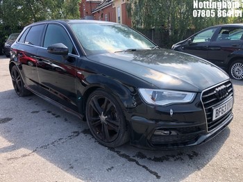Location: Nottingham - 2014 AUDI A3 S LINE TDI 5 Door Hatchback REG: BF63XVO, 1968cc DIESEL, 6 Speed Manual Diesel, Former Keepers: 2, Keys: Yes, MOT Expiry date: 21/12/2025