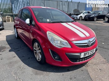 Location: Belvedere - 2011 VAUXHALL CORSA SRI 3 Door Hatchback REG: BF11ZSD, Keys: No, MOT Expiry date: 01/03/2025, 1398 Petrol, 5 Speed Manual Petrol, Former Keepers: 6