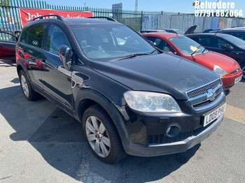 Location: Belvedere - 2009 CHEVROLET CAPTIVA LTX 7S VCDI A Estate REG: LD09PHU, Keys: No, MOT Expiry date: 13/09/2024, 1991 Diesel, 5 Speed Auto Diesel, Former Keepers: 8