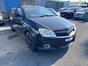 Location: Belvedere - 2009 VAUXHALL TIGRA SPORT ROUGE A/C Convertible REG: NX09RXS, Keys: No, MOT Expiry date: 28/11/2025, 1364 Petrol, 5 Speed Manual Petrol, Former Keepers: 14