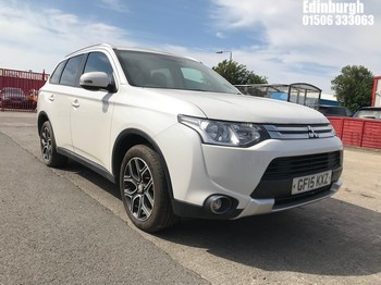 Location: Edinburgh - 2015 MITSUBISHI OUTLANDER GX 3 DI-D ESTATE REG: GF15KXZ, 2268cc DIESEL, 6 SPEED MANUAL DIESEL, Former Keepers: 2, Keys: Yes, MOT Expiry date: 27/02/2027