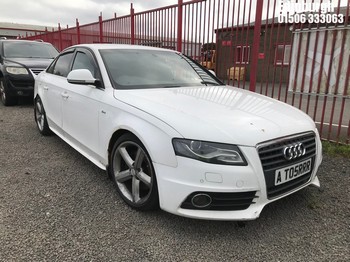 Location: Edinburgh - 2008 AUDI A4 S LINE TDI 4 Door Saloon REG: AT05RRR, Keys: No, MOT Expiry date: 12/09/2023, 1968 Diesel, 6 Speed Manual Diesel, Former Keepers: 7