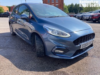 Location: Nottingham - 2019 FORD FIESTA ST-LINE TURBO 3 Door Hatchback REG: EG68WYC, Keys: Yes, MOT Expiry date: 14/11/2025, 998 Petrol, 6 Speed Manual Petrol, Former Keepers: 3